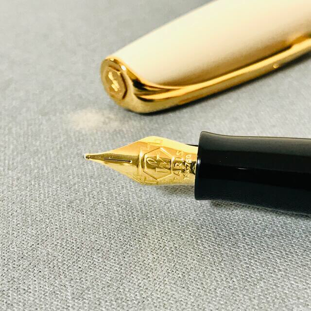 Waterman - WATERMAN ペン先18K 万年筆 チャールストン アイボリー