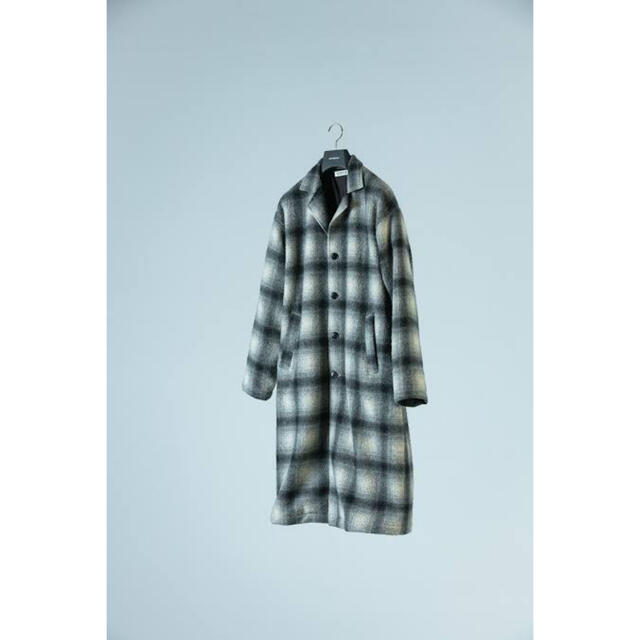 cootie Napping Ombre Check Shop Coat