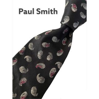 ポールスミス(Paul Smith)のPaul Smith COLLECTION ネクタイ ペイズリー柄 ブラック(ネクタイ)