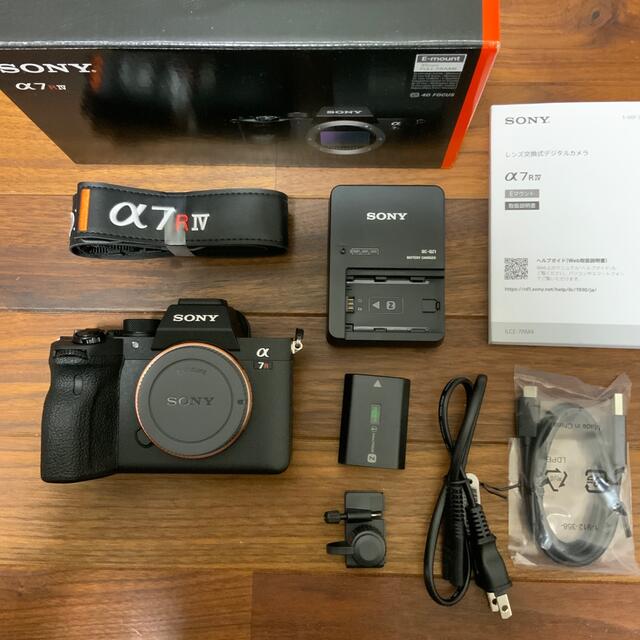 カメラ SONY α7R4 IV ILCE-7RM4 ショット数1251枚 【ついに再販開始！】