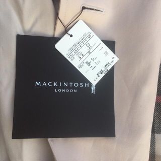新品タグ 未着 マッキントッシュロンドン ウールライナー付き