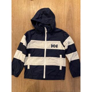 ヘリーハンセン(HELLY HANSEN)の美品　ヘリーハンセン 140 ウィンドブレーカー マウンテンパーカー　ボーダー(ジャケット/上着)