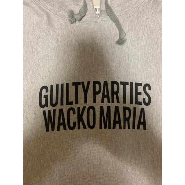 ワコマリア　パーカー　グレー　L  WACKO MARIA