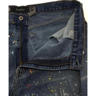 リーバイス(Levi's)の90's シルバータブ　バギー　デニム　ペイント(デニム/ジーンズ)