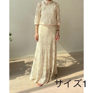 クラネ(CLANE)のくまてぃ様専用CLANE☆CLASSIC LACE MERMAID SKIRT(ロングスカート)