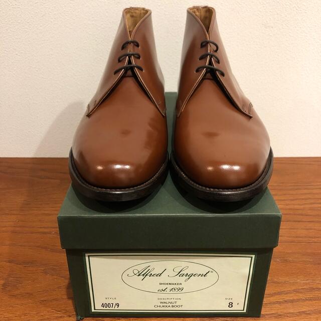 ☆未使用品☆ Alfred Sargent CHUKKA BOOT UK8