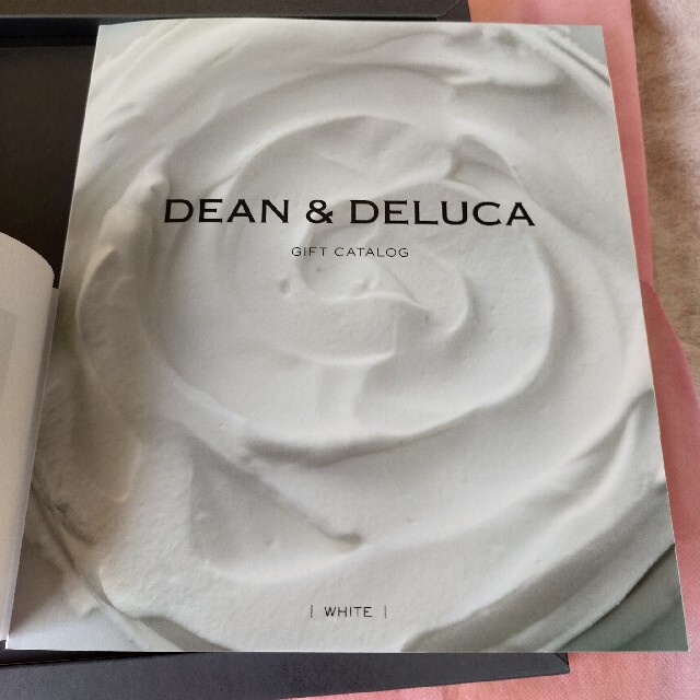 DEAN & DELUCA ギフトカタログ(ブックタイプ) ホワイト 外装開封 1