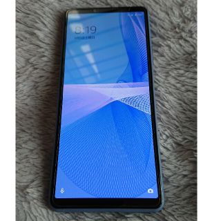エクスペリア(Xperia)の新品同様 XQ-BT44 XPERIA 10 III Lite ブルー シムフリ(スマートフォン本体)