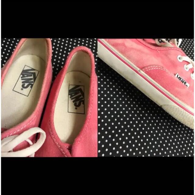 VANS(ヴァンズ)のVANS バンズ スニーカー ピンク レディースの靴/シューズ(スニーカー)の商品写真