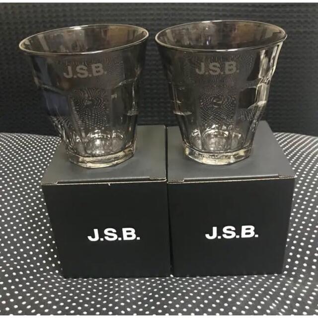 EXILE TRIBE(エグザイル トライブ)のJSB Logo Glass Black  グラス エンタメ/ホビーのタレントグッズ(ミュージシャン)の商品写真