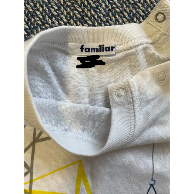 familiar(ファミリア)のfamiliar ファミリア キッズ Tシャツ 子供服 男の子 90 キッズ/ベビー/マタニティのキッズ服男の子用(90cm~)(Tシャツ/カットソー)の商品写真