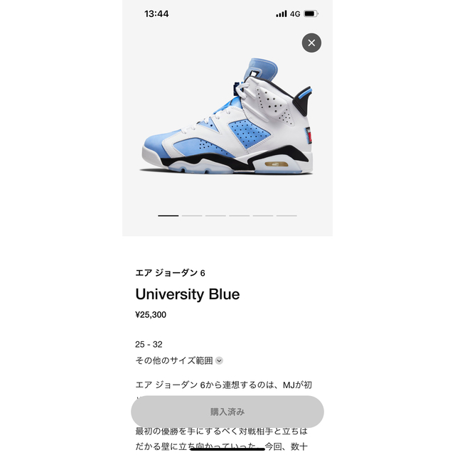 Nike Air Jordan 6 UNC 2