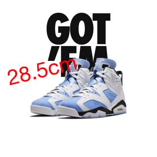 ナイキ(NIKE)のJordan6 UNC ジョーダン6 ユニバーシティブルー(スニーカー)