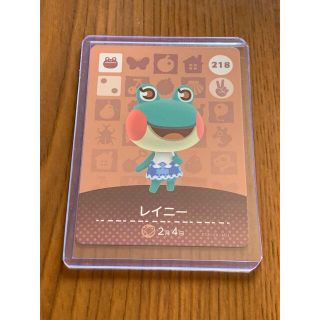 どうぶつの森 amiiboカード レイニー(カード)