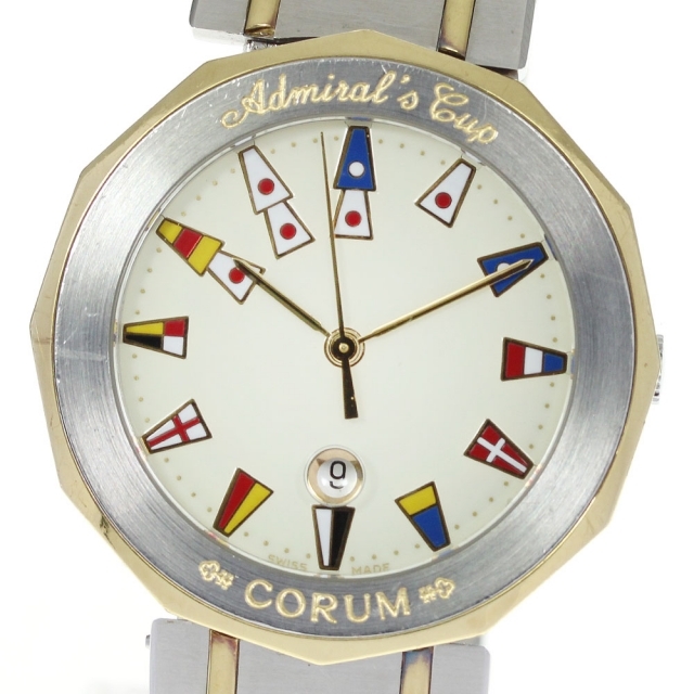 CORUM(コルム)の【CORUM】コルム アドミラルズカップ デイト 99.810.21V-52 クォーツ メンズ【ev10】 メンズの時計(腕時計(アナログ))の商品写真