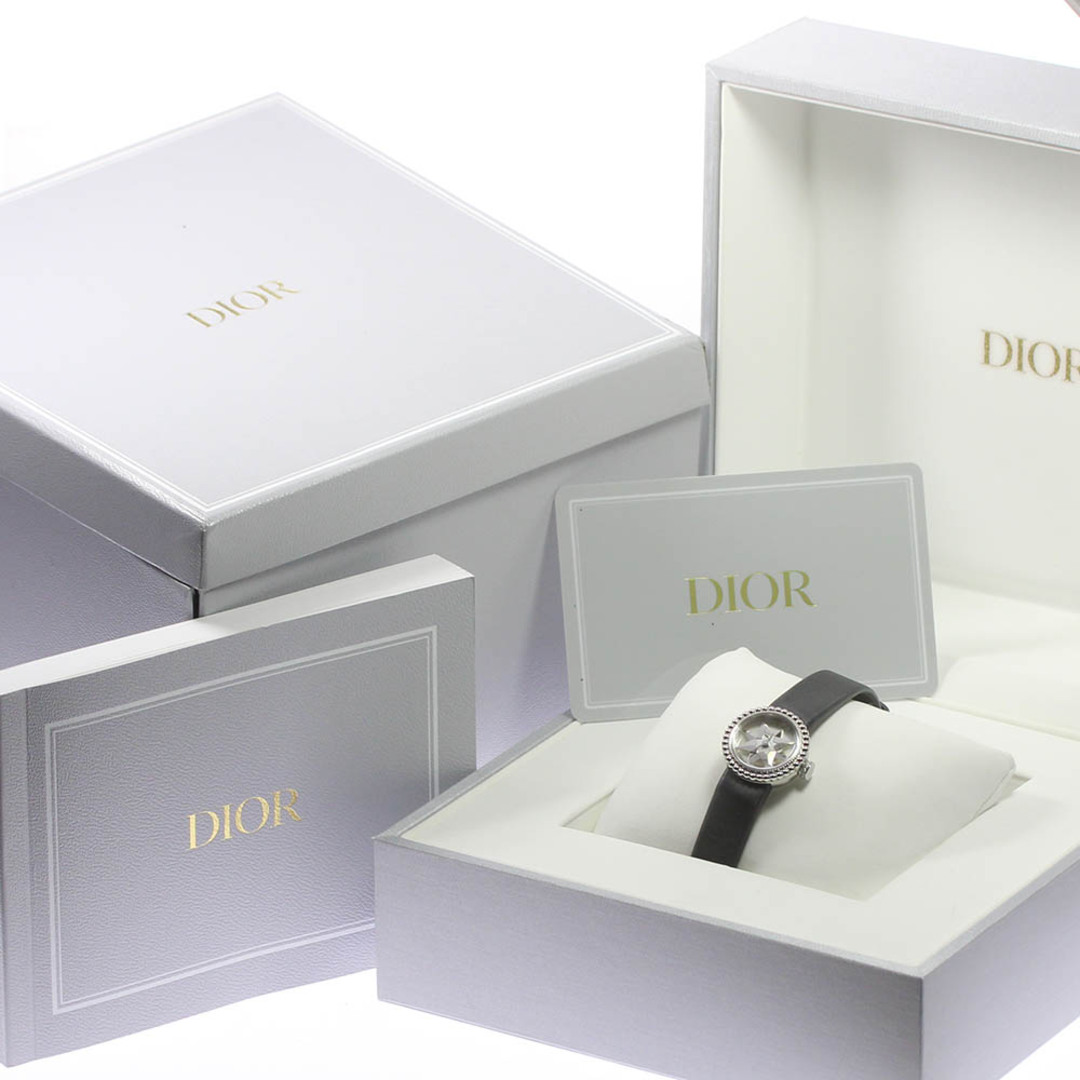 Dior(ディオール)の☆美品★箱・保証書付き【Dior】ディオール ラ ミニ ディ ドゥ ディオール CD040112 クォーツ レディース レディースのファッション小物(腕時計)の商品写真
