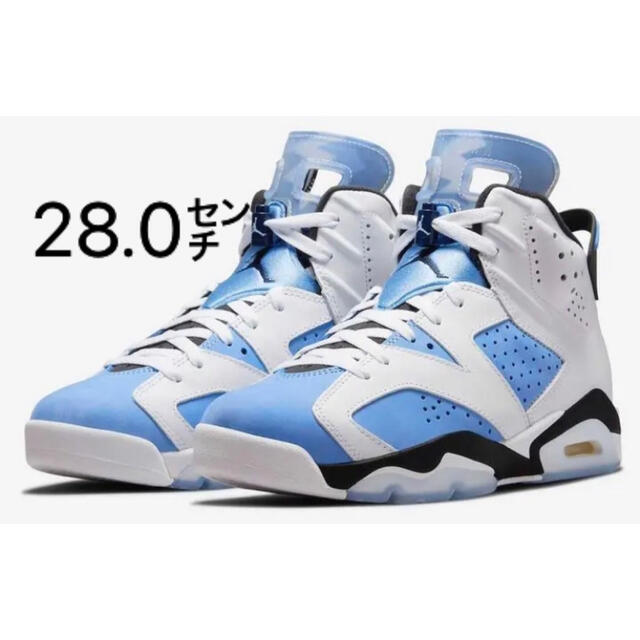 NIKE(ナイキ)のNike Air Jordan 6 "UNC"  28.0㎝ メンズの靴/シューズ(スニーカー)の商品写真