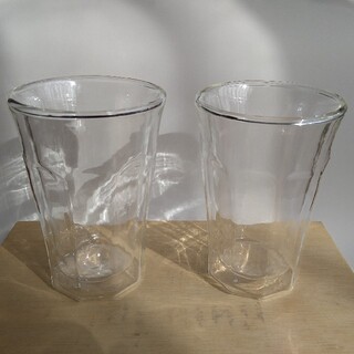 ハリオ(HARIO)のジョンさん専用　二重グラス　2個セット(グラス/カップ)