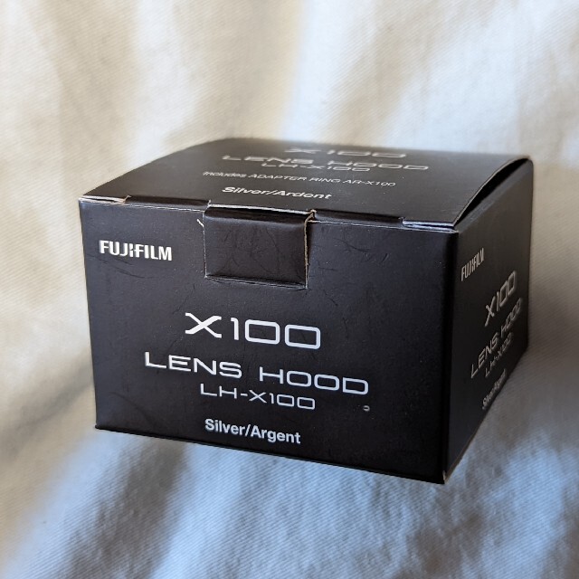 富士フイルム(フジフイルム)のフジフイルム レンズフード LH-X100 スマホ/家電/カメラのカメラ(その他)の商品写真
