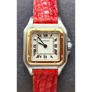 カルティエ(Cartier)のカルティエ パンテール・ドゥ・カルティエ　 SM W25029B6 コンビ 美品(腕時計)