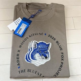 ベビーグッズも大集合 KITSUNE×ADER TWIN L ポロシャツ A3 HEAD FOX - ポロシャツ
