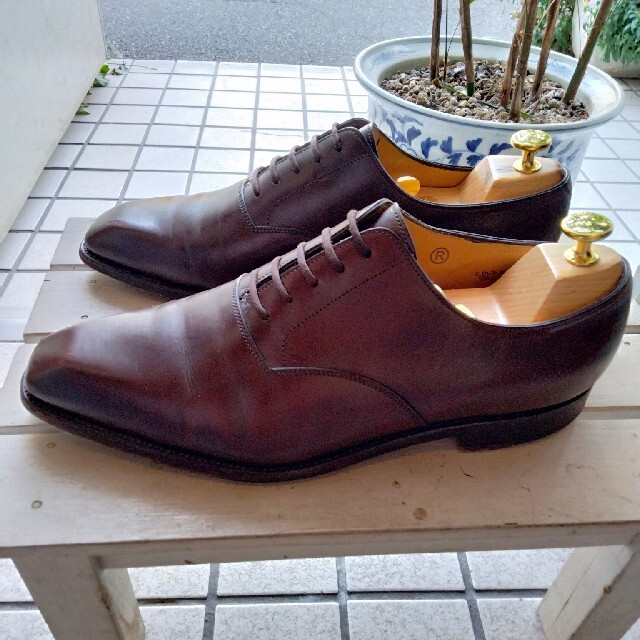 JOHN LOBB(ジョンロブ)の希少美品 木製シューツリー付 ジョンロブ チェルマー 8.5 メンズの靴/シューズ(ドレス/ビジネス)の商品写真