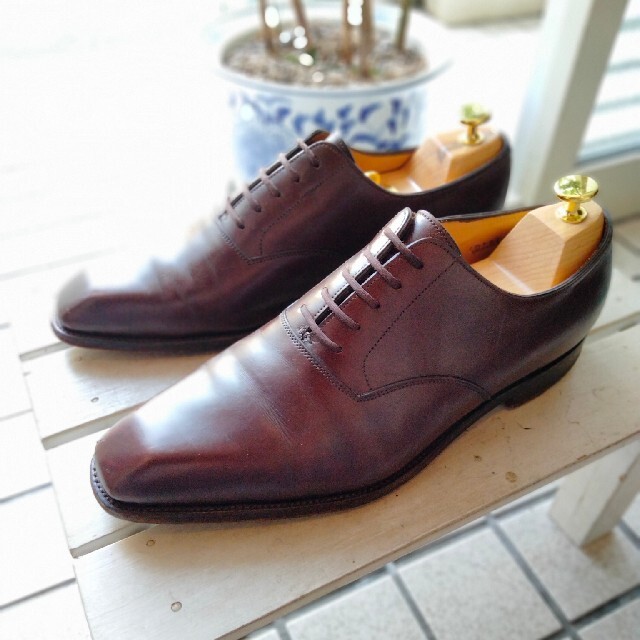 JOHN LOBB(ジョンロブ)の希少美品 木製シューツリー付 ジョンロブ チェルマー 8.5 メンズの靴/シューズ(ドレス/ビジネス)の商品写真