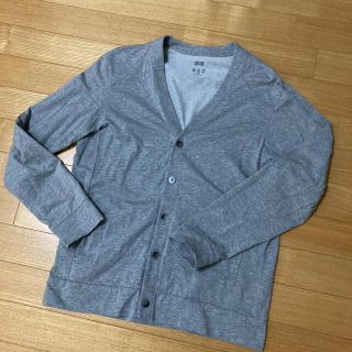 ユニクロ(UNIQLO)のユニクロ　エアリズム　カーディガン　メンズSサイズ(カーディガン)