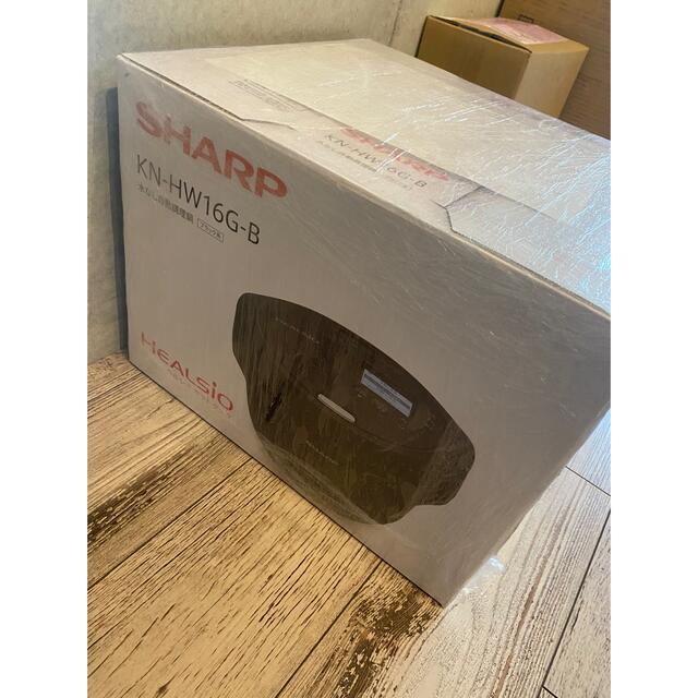 新品未開封　SHARP KN-HW16G ブラック