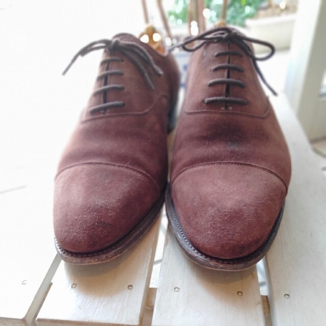 美品 ALKAシューツリー付 JOHN LOBB 8.5E CITY2