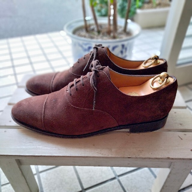 美品 ALKAシューツリー付 JOHN LOBB 8.5E CITY2