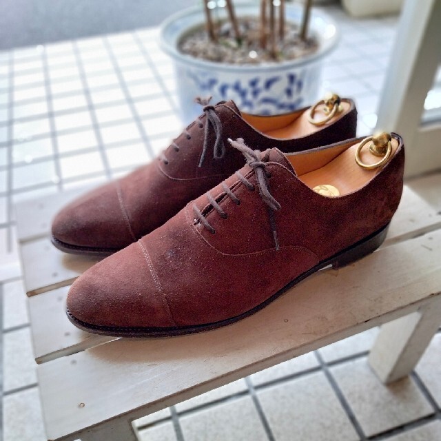 美品 ALKAシューツリー付 JOHN LOBB 8.5E CITY2