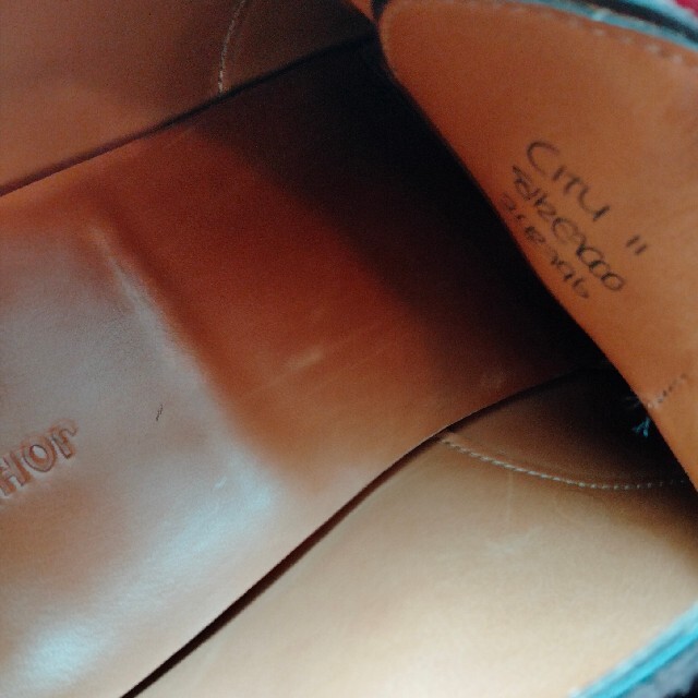 美品 ALKAシューツリー付 JOHN LOBB 8.5E CITY2