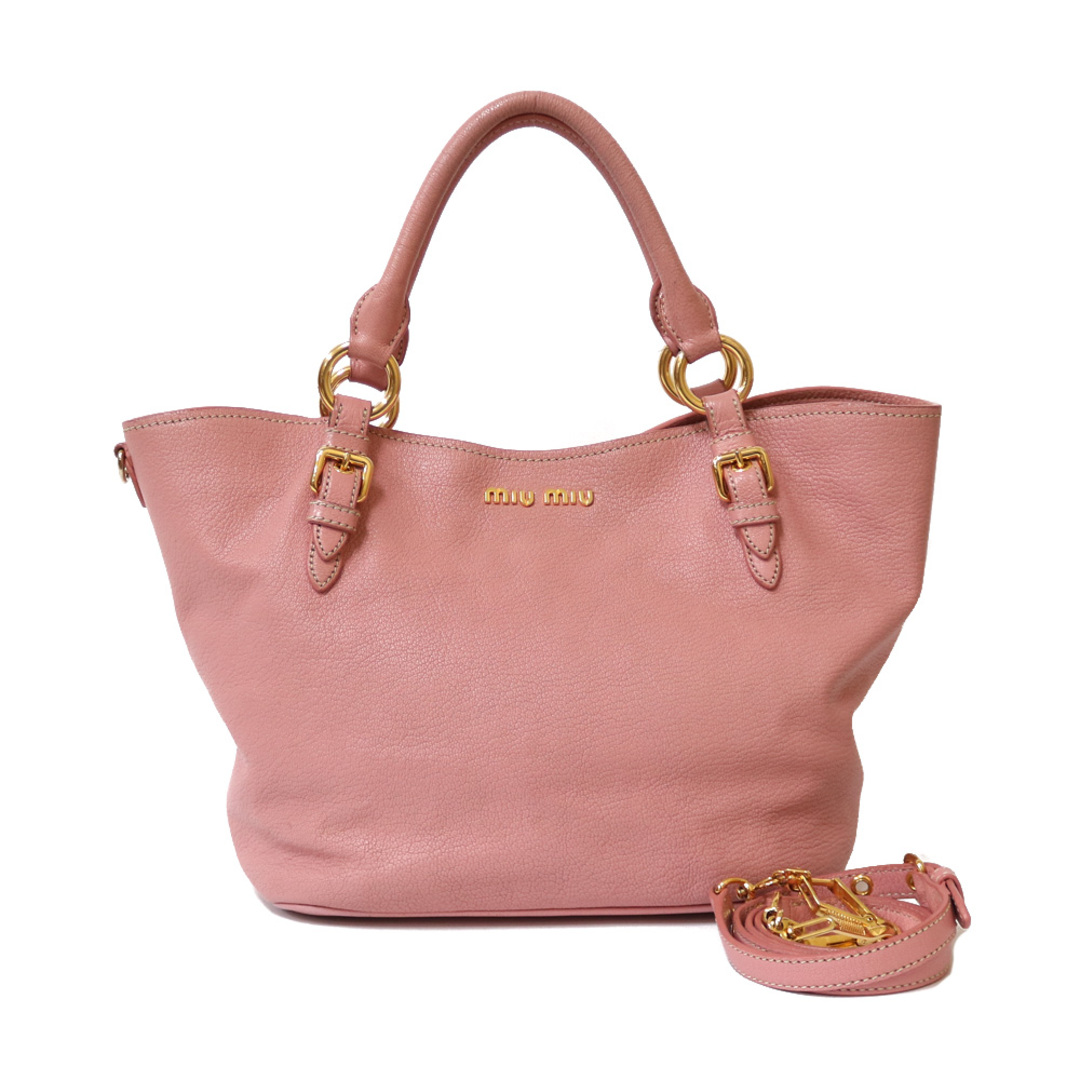 大人気新品 PRADA レザー ハンドバッグ ショルダーバッグ PRADA 【中古