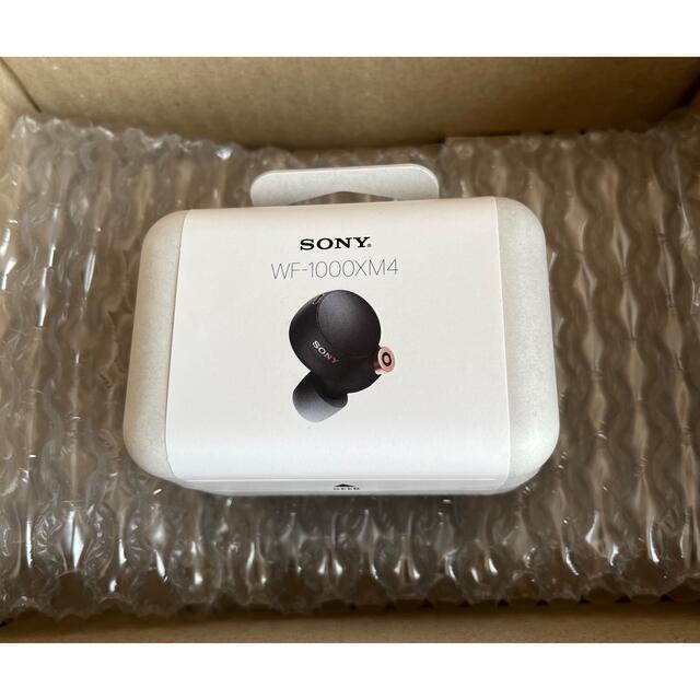 SONY(ソニー)のSONY フルワイヤレスイヤホン ブラック WF-1000XM4 BM スマホ/家電/カメラのオーディオ機器(ヘッドフォン/イヤフォン)の商品写真