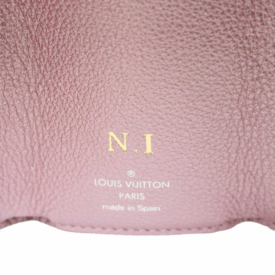 LOUIS VUITTON 【中古】ルイ・ヴィトン LOUIS VUITTON 三つ折り財布 イニシャル N