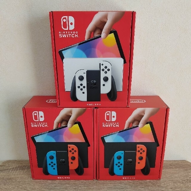 新品 Nintendo Switch 【mizuki】新型ニンテンドースイッチ有機EL