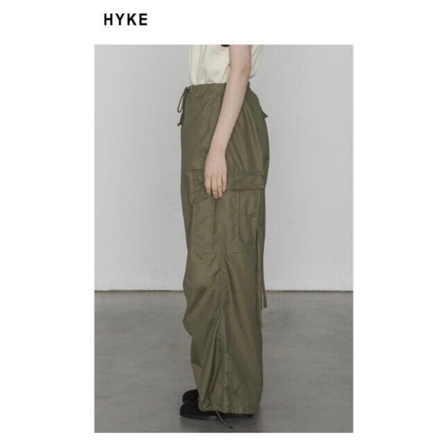 HYKE(ハイク)の2022SS HYKE M-51 TYPE SHELL PANTS 4 即完売品 メンズのパンツ(ワークパンツ/カーゴパンツ)の商品写真