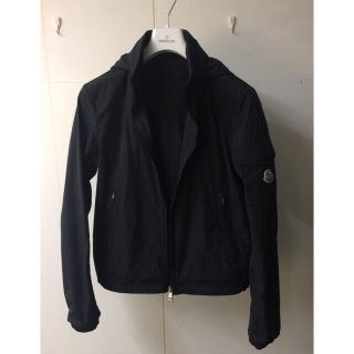 モンクレール(MONCLER)のMONCLER モンクレール ナイロン ジャケット ブラック (ナイロンジャケット)