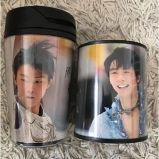 アジノモト(味の素)の新品 羽生結弦 ペンスタンド タンブラー セット クノール(スポーツ選手)