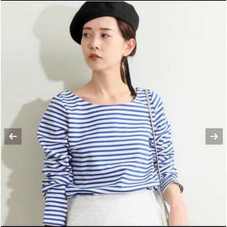 IENA - 【新品】lENA LA BOCCLE ポンチボーダープルオーバーの通販 by ...