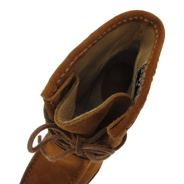 FRYE(フライ)のFRYE フライ スウェードヒールブーツ ブラウン US6 メンズの靴/シューズ(ブーツ)の商品写真