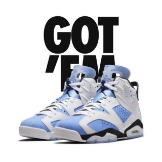 ナイキ(NIKE)の【大幅値引き中】NIKE Air Jordan6 University Blue(スニーカー)