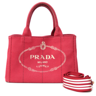 プラダ カナパ（レッド/赤色系）の通販 91点 | PRADAを買うならラクマ