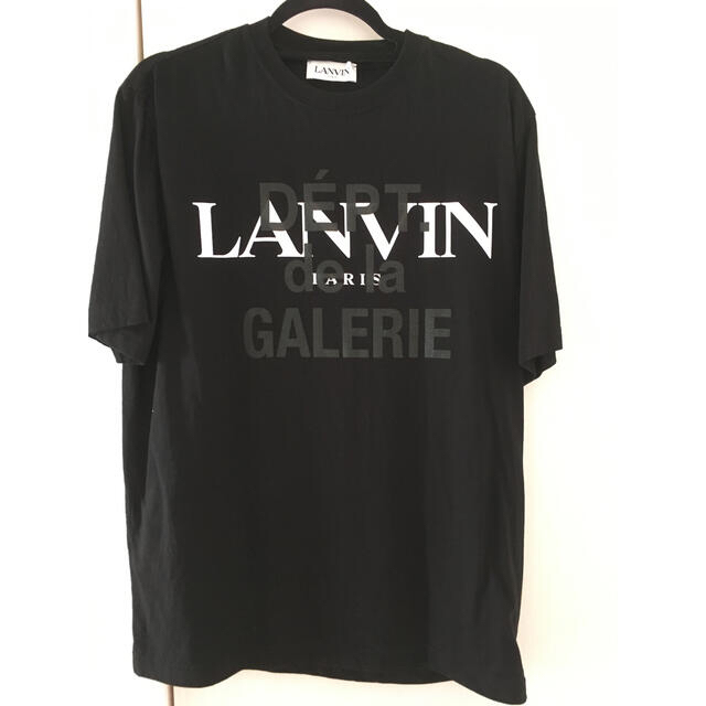 LANVIN ✖️ GALLERY DEPT Tシャツ 黒 Lサイズ