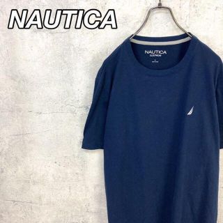 ノーティカ(NAUTICA)の希少 90s ノーティカ Tシャツ 刺繍ロゴ 美品(Tシャツ/カットソー(半袖/袖なし))