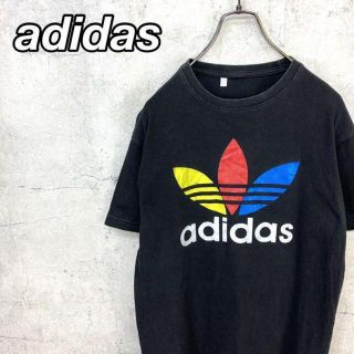 アディダス(adidas)の希少 90s アディダス Tシャツ ビッグプリント 美品(Tシャツ(半袖/袖なし))