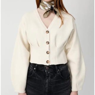 マウジー(moussy)のmoussy V NECK SHORT カーディガン(カーディガン)