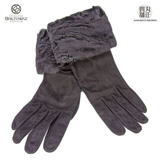 シャネル(CHANEL)のシャネル ラムスキン グローブ 黒 手袋 7.5(Mサイズ) 羊革(手袋)