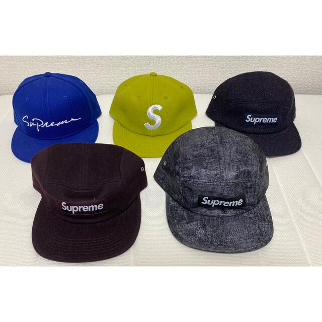 supreme キャップ帽子
